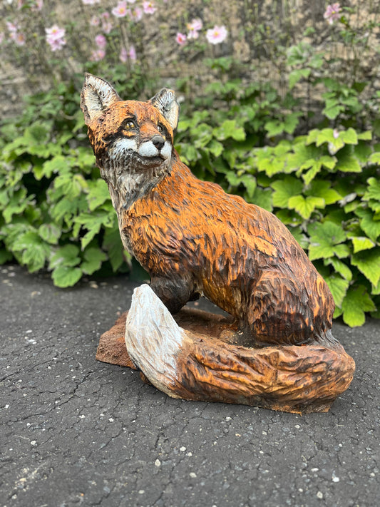 Sitting Fox